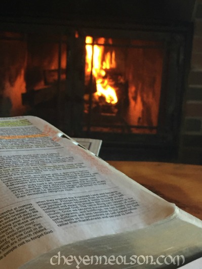 Fire and Bible